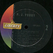 P.J. Proby : P.J. Proby (LP, Album, Mono)