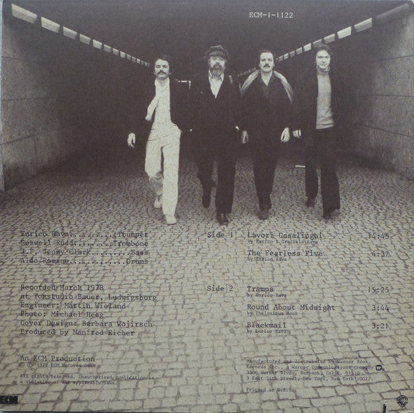 Enrico Rava Quartet : Enrico Rava Quartet (LP, Album)