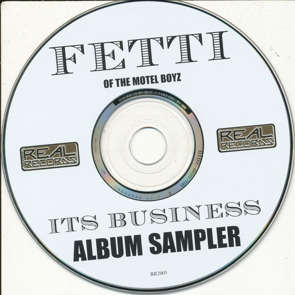 Fetti (2) : It's Business Album Sampler (CD, Album, Smplr)