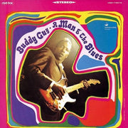 the album cover for Buddy Guy - Man & the Blues