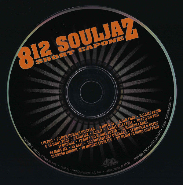 $ Short Capone Of 812 Souljaz : Four Corner Hustler (CD, Album)
