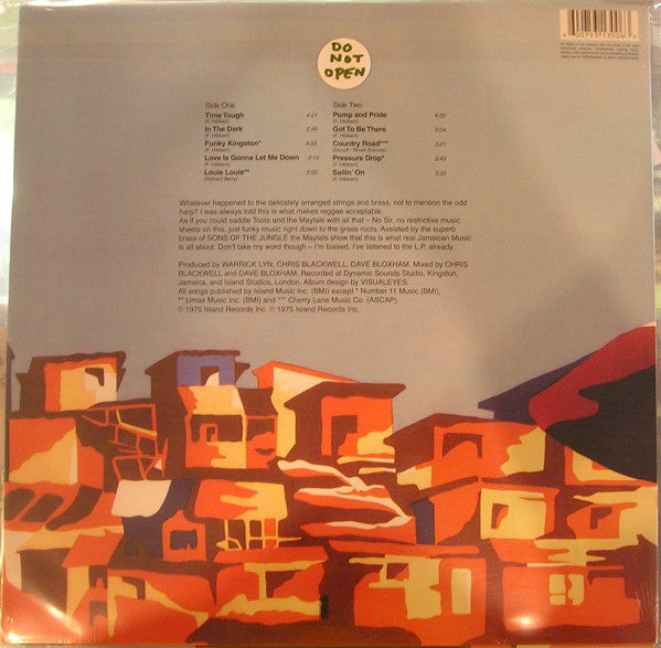 Toots & The Maytals : Funky Kingston (LP, Album, RE, 180)