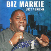 Biz Markie : Just A Friend (7", Single, Ltd, Blu)