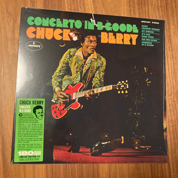 Chuck Berry : Concerto In B Goode (LP, Album, Ltd, RE, 180)