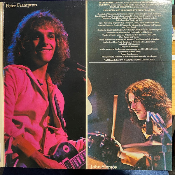 Peter Frampton : Frampton Comes Alive! (2xLP, Album, mix)