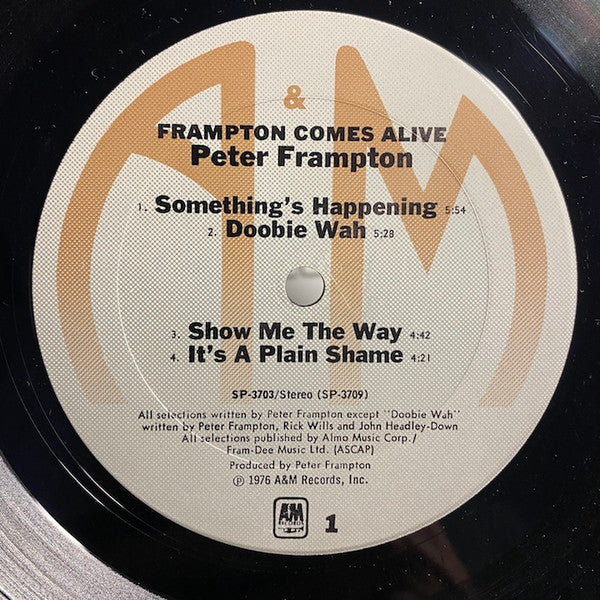 Peter Frampton : Frampton Comes Alive! (2xLP, Album, mix)