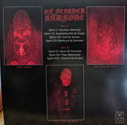 Of Feather And Bone : Bestial Hymns Of Perversion (LP, Album, RP, Whi)