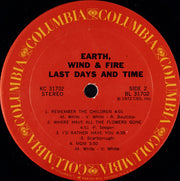 Earth, Wind & Fire : Last Days And Time (LP, Album, Pit)