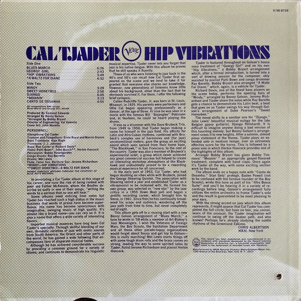 Cal Tjader : Hip Vibrations (LP, Album)