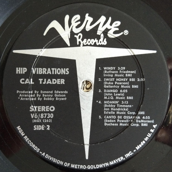 Cal Tjader : Hip Vibrations (LP, Album)