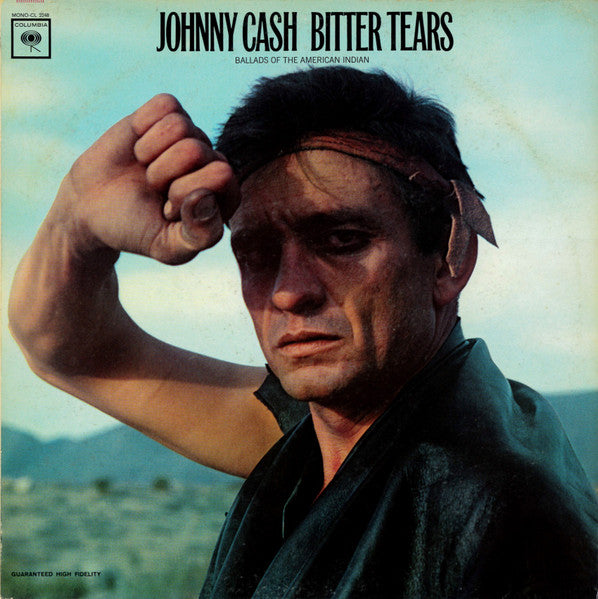 Johnny Cash : Bitter Tears - Ballads Of The American Indian (LP, Album, Mono, Pit)