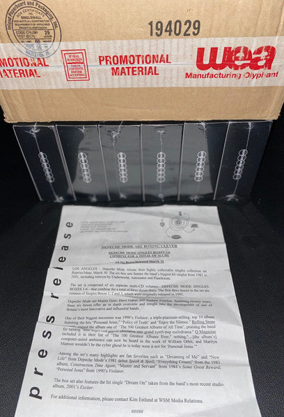 Depeche Mode : 2 - Depeche Mode Singles 7-12 (Box, Comp, Promo, RE + 6xCD, Single)