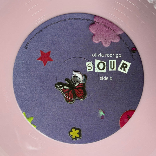 Olivia Rodrigo : Sour (LP, Album, Ltd, RE, Pin)