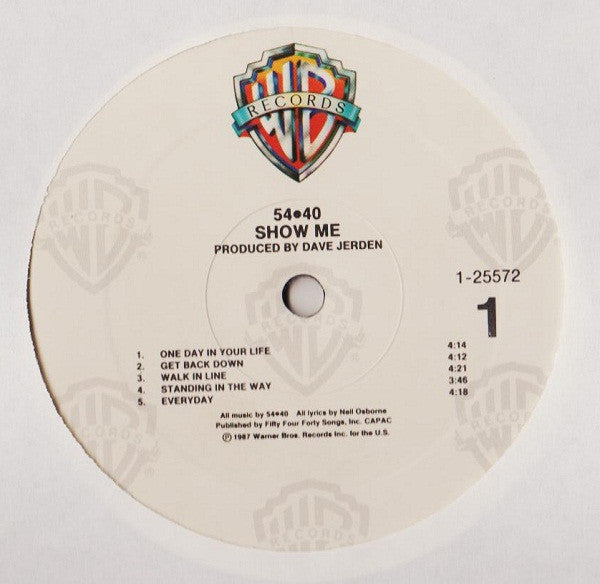 54-40 : Show Me (LP, Album, Spe)