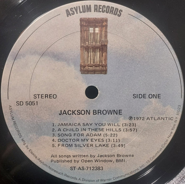 Jackson Browne : Jackson Browne (LP, Album, RE, CSM)