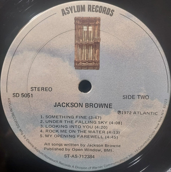 Jackson Browne : Jackson Browne (LP, Album, RE, CSM)