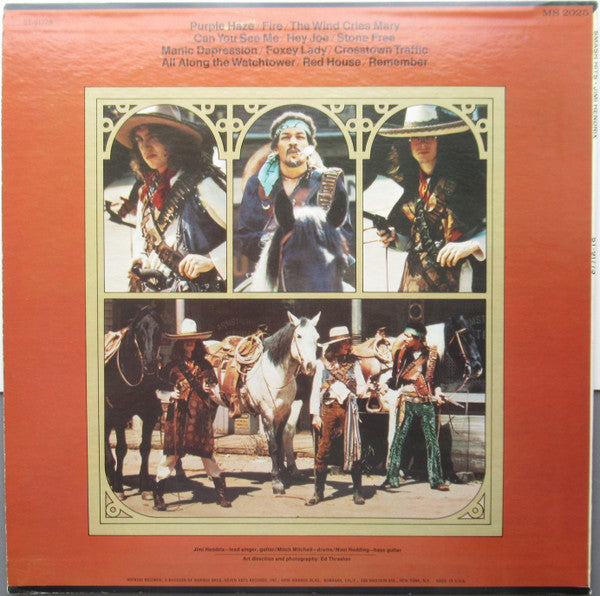 The Jimi Hendrix Experience : Smash Hits (LP, Comp, Club, RE)
