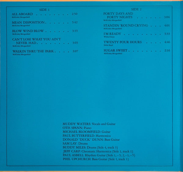 Muddy Waters : Fathers And Sons (2xLP, Album, Club, RE, RP, 180)