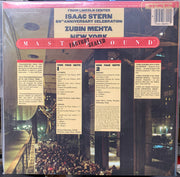 Isaac Stern, Pinchas Zukerman, Itzhak Perlman, Zubin Mehta, New York Philharmonic : From Lincoln Center Isaac Stern 60th Anniversary Celebration  (LP, Promo)