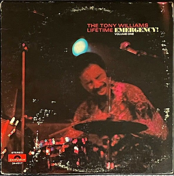 The Tony Williams Lifetime : Emergency! Volume One (LP, Album, Mon)