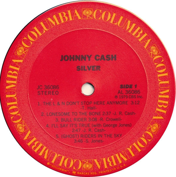 Johnny Cash : Silver (LP, Album, Ter)