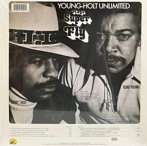 Young Holt Unlimited : Plays Super Fly (LP, Album, RSD, RE, Yel)