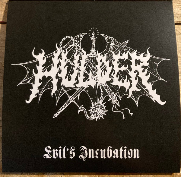 Hulder : Evil's Incubation (Flexi, 7", Shape, S/Sided, Single, Ltd, Num, Ban)