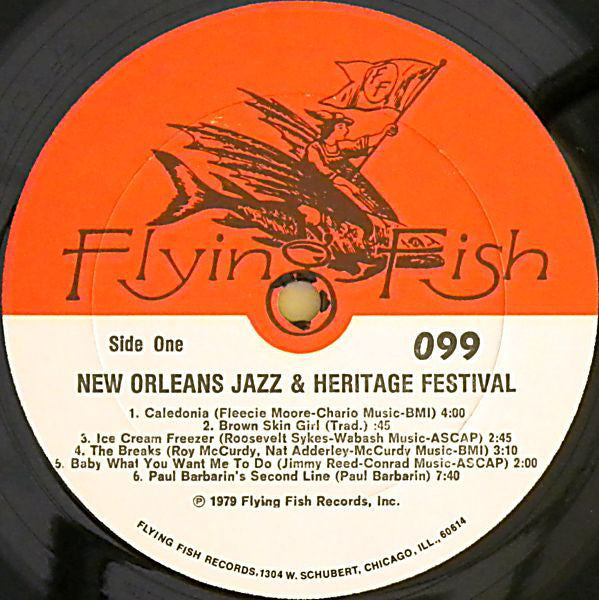 Various : 10th Anniversary New Orleans Jazz & Heritage Festival (LP, Album)