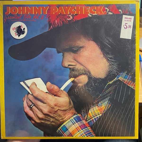 Johnny Paycheck : Greatest Hits, Volume 2 (LP, Comp)