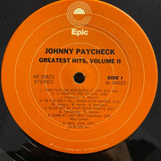 Johnny Paycheck : Greatest Hits, Volume 2 (LP, Comp)