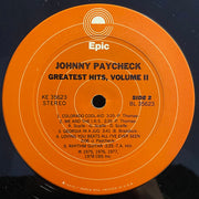 Johnny Paycheck : Greatest Hits, Volume 2 (LP, Comp)