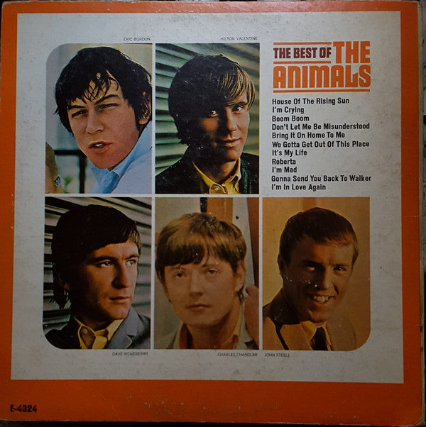 The Animals : The Best Of The Animals (LP, Comp, Mono, MGM)