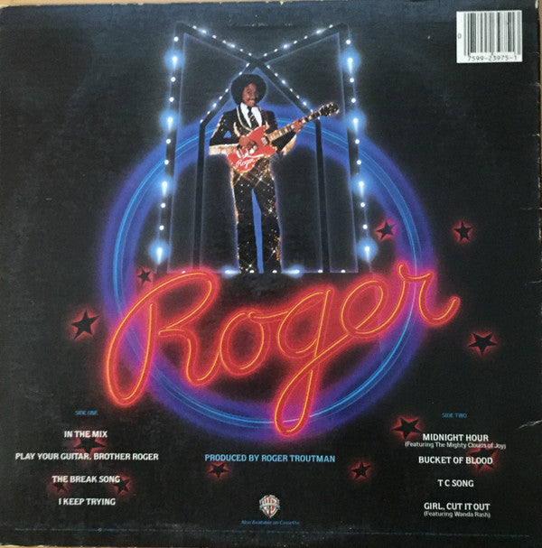 Roger* : The Saga Continues... (LP, Album, All)