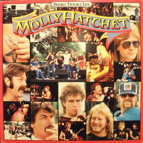 Molly Hatchet : Double Trouble Live (2xLP, Album, Pit)