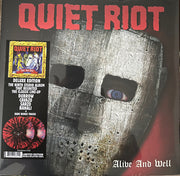 Quiet Riot : Alive And Well (2xLP, Album, Dlx, Ltd, RE, Red)