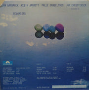 Jan Garbarek, Keith Jarrett, Palle Danielsson, Jon Christensen : Belonging (LP, Album)
