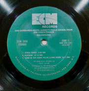 Jan Garbarek, Keith Jarrett, Palle Danielsson, Jon Christensen : Belonging (LP, Album)