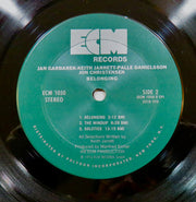 Jan Garbarek, Keith Jarrett, Palle Danielsson, Jon Christensen : Belonging (LP, Album)