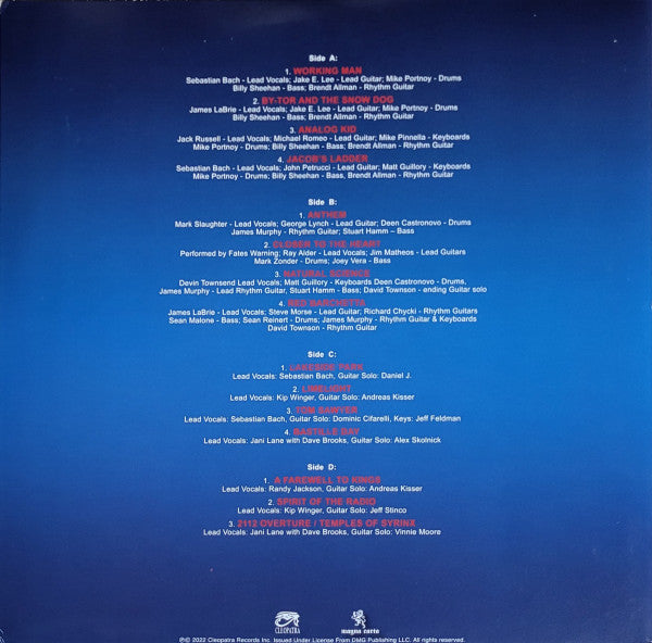 Various : An All-Star Tribute To Rush (2xLP, Album, Ltd, Red)