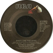 Patrick Swayze : She's Like The Wind (7", Single, Spe)