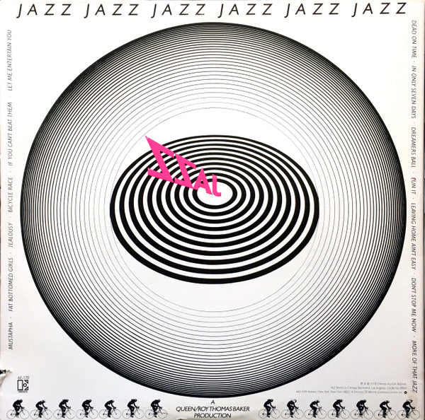 Queen : Jazz (LP, Album, RE, MON)