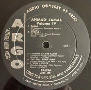 The Ahmad Jamal Trio* : Volume IV (LP, Album, Mono, Ind)