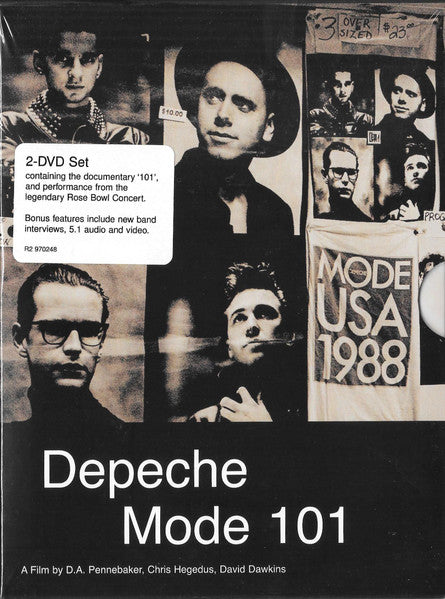 Depeche Mode : 101 (DVD-V, RE, Multichannel, NTSC + DVD-V, Multichanne)