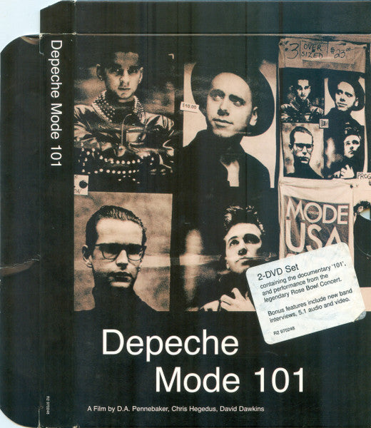 Depeche Mode : 101 (DVD-V, RE, Multichannel, NTSC + DVD-V, Multichanne)