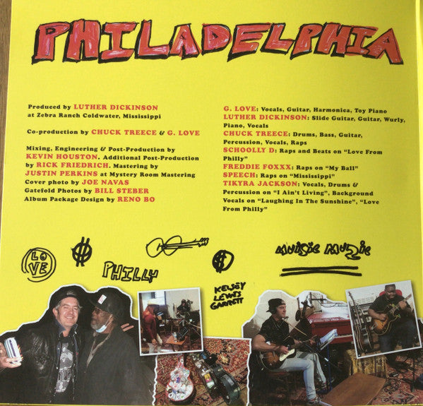 G. Love : Philadelphia Mississippi (LP, Album, Gat)