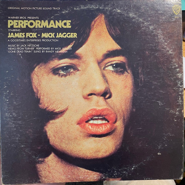 Various : Performance: Original Motion Picture Sound Track (LP, Album, Ter)