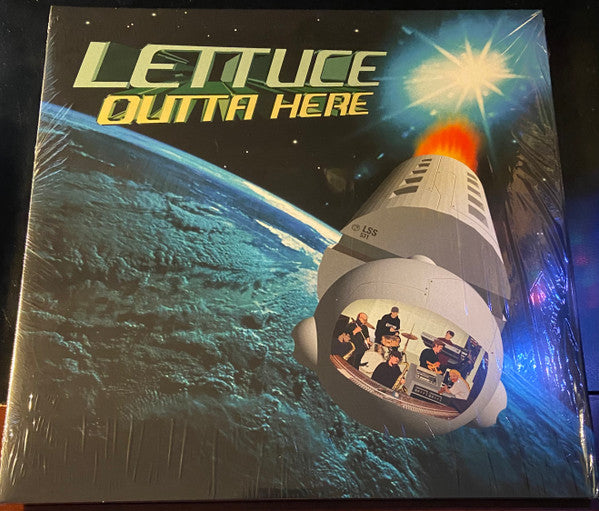 Lettuce (3) : Outta Here (2xLP, Album, Bla)