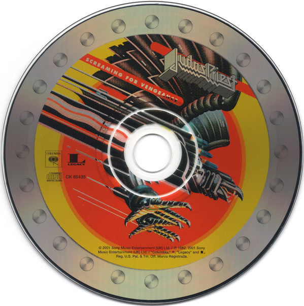 Judas Priest : Screaming For Vengeance (CD, Album, RE, RM)
