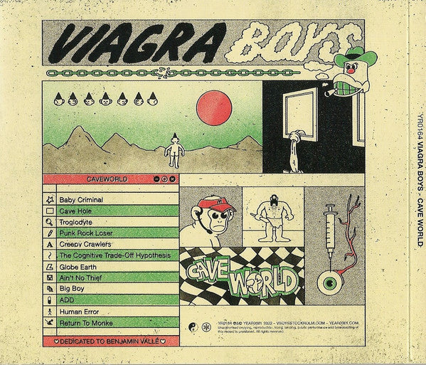 Viagra Boys : Cave World (CD, Album)