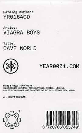 Viagra Boys : Cave World (CD, Album)